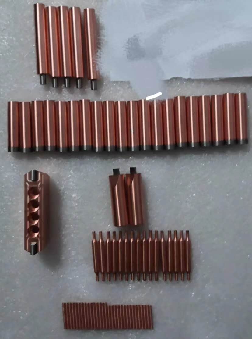 銅鑲鎢電極